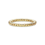 טבעת ציפוי זהב חתימת לבבות PANDORA