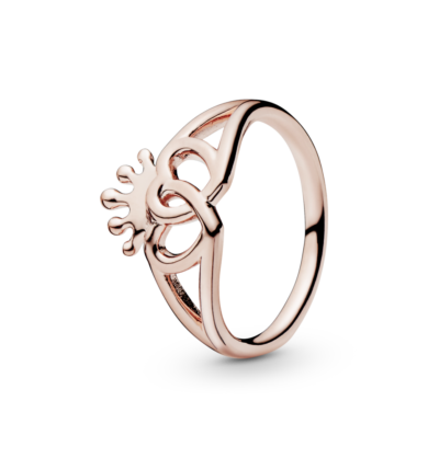 טבעת PANDORA רוז לבבות מלכותיים מאוחדים