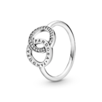 טבעת כסף מעגלי PANDORA