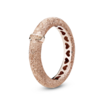 טבעת PANDORA רוז מרקם זוהר