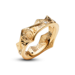 טבעת ציפוי זהב Dragon Crown משחקי הכס